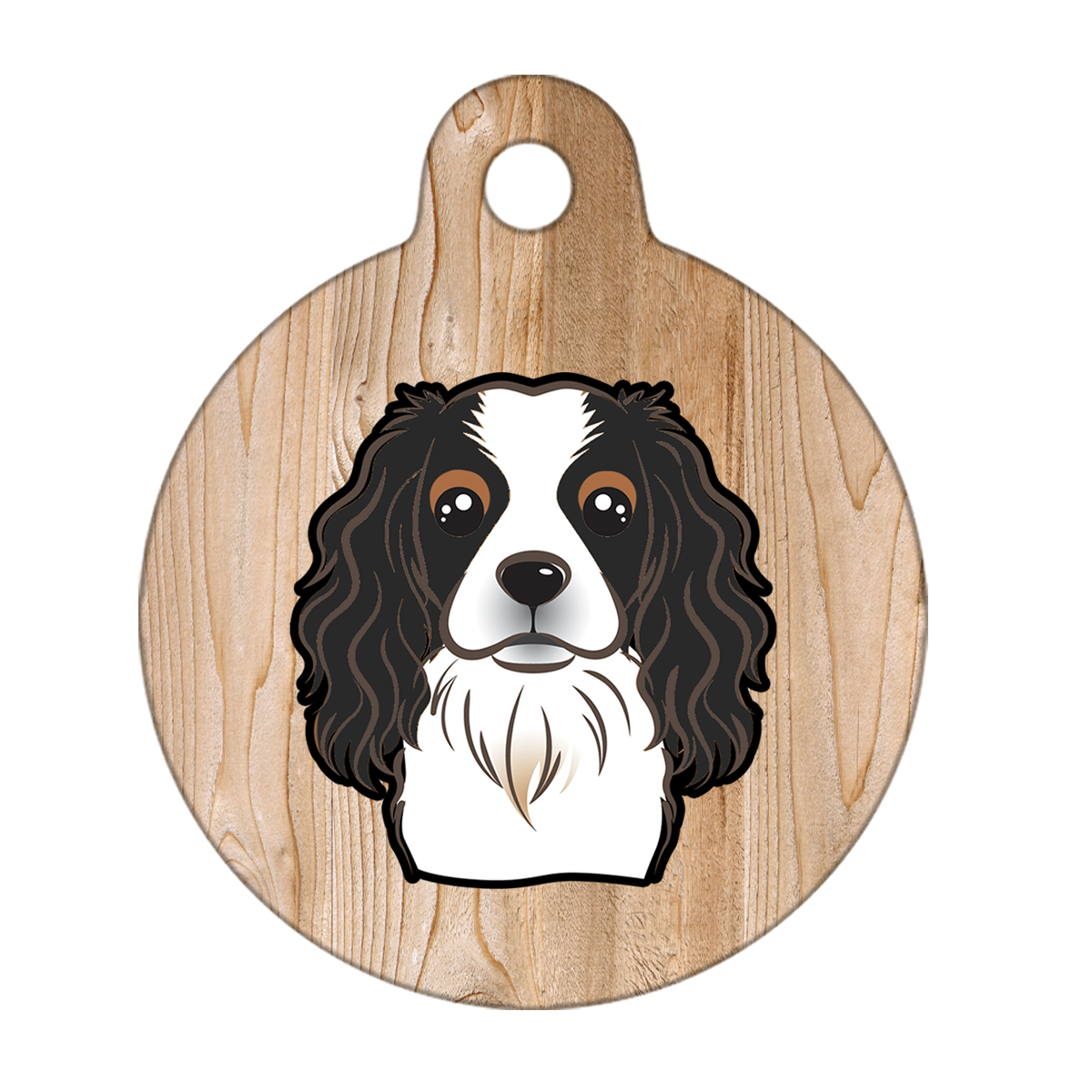 19mm Diameter Tiny Size - Cavalier King Charles Spaniel Dog