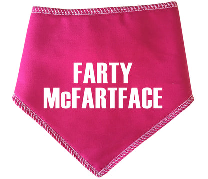 Farty McFartface Dog Bandana