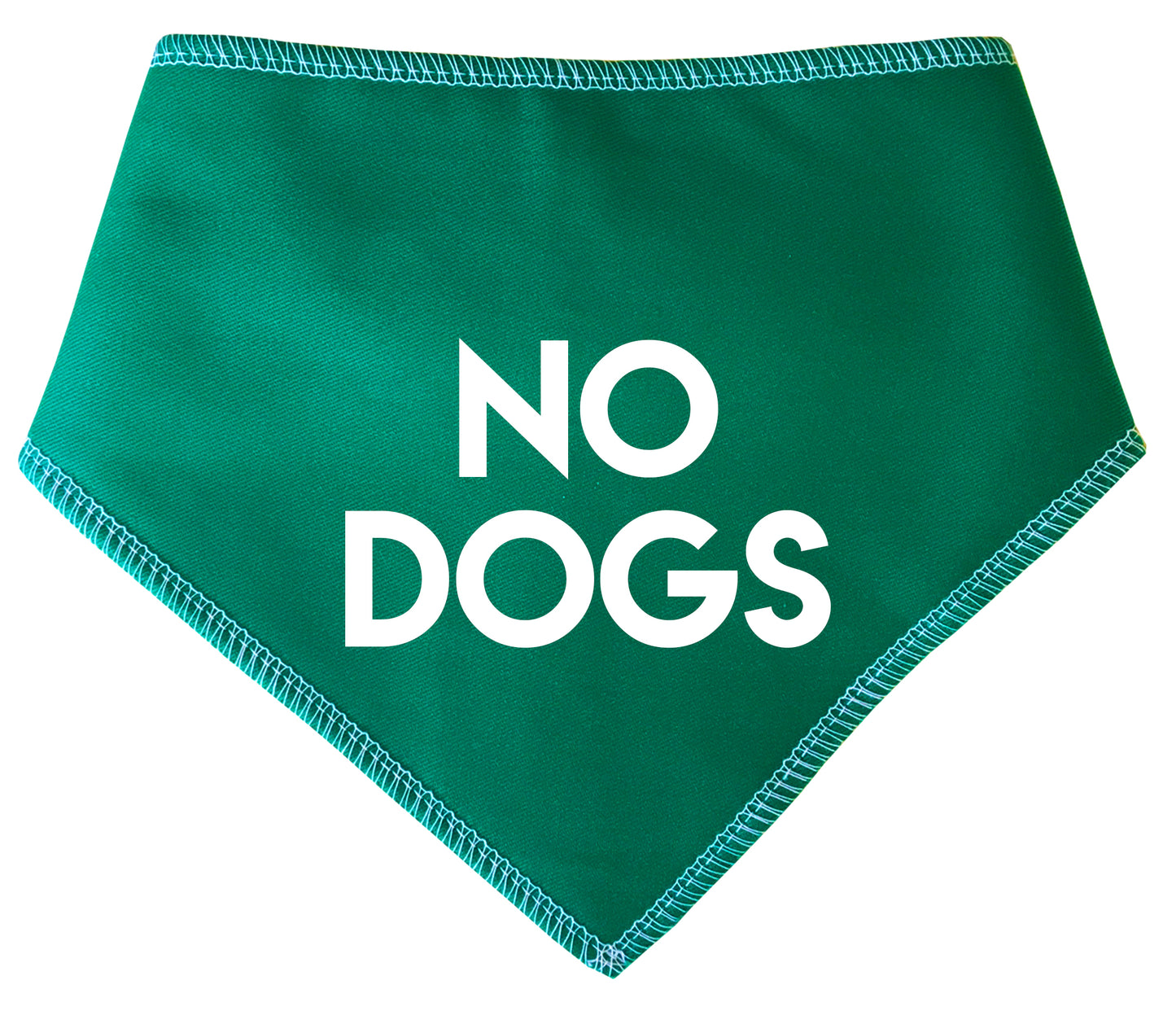 No Dogs Dog Bandana