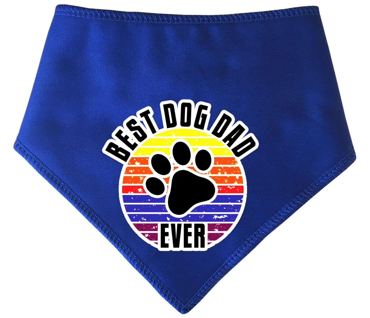 Best Dog Dad Ever Father's day Dog Bandana