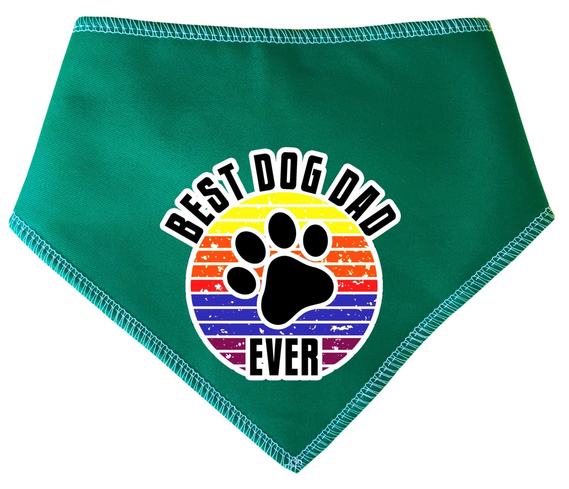 Best Dog Dad Ever Father's day Dog Bandana