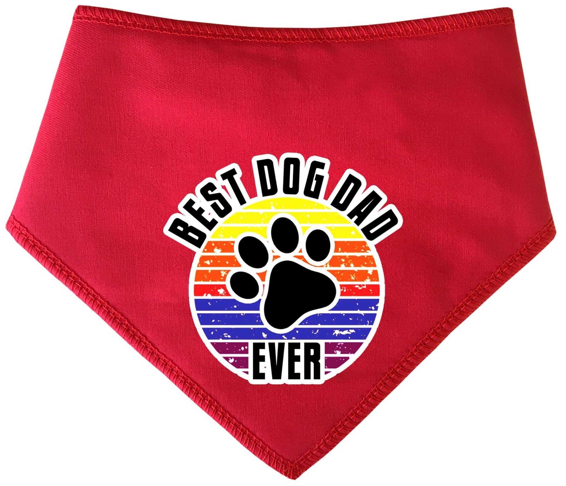 Best Dog Dad Ever Father's day Dog Bandana