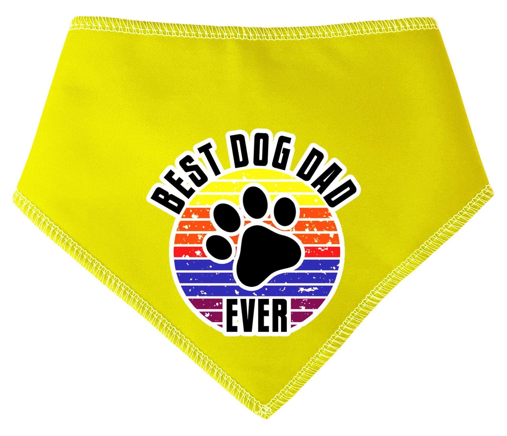 Best Dog Dad Ever Father's day Dog Bandana