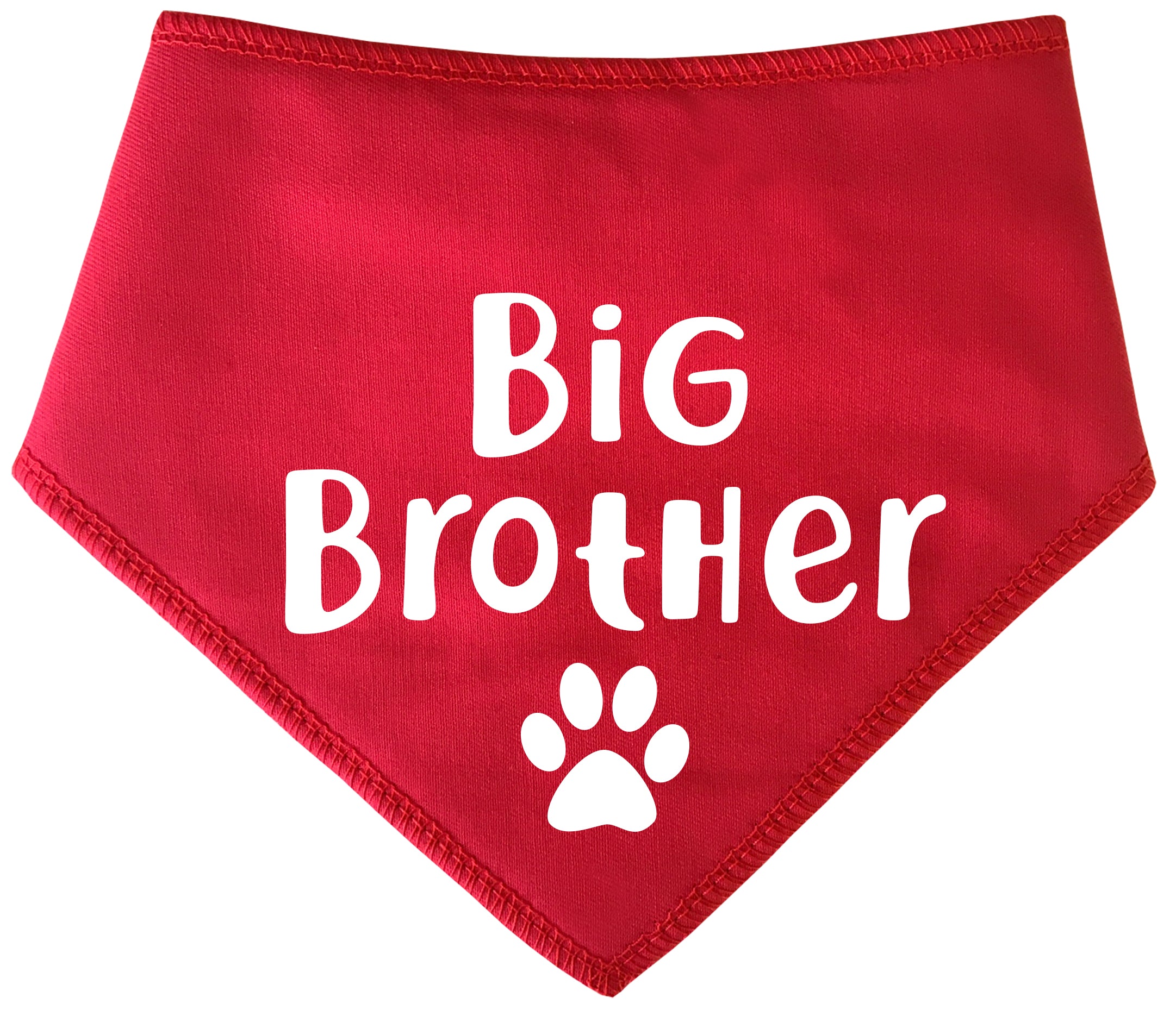 Big Brother Fur Family Dog Bandana Spoilt Rotten Pets