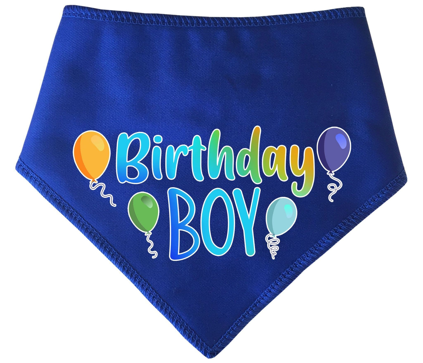 Birthday Boy With Balloons Dog Bandana