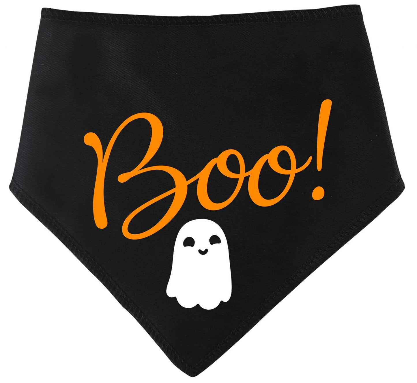 'Boo' Ghost Halloween Dog Bandana