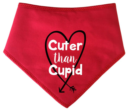 'Cuter Than Cupid' Valentine's Day Dog Bandana