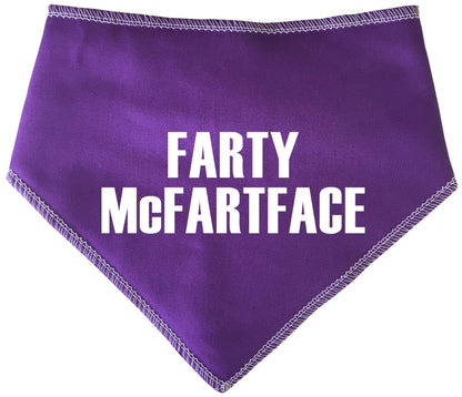 'Farty McFartface' Dog Bandana