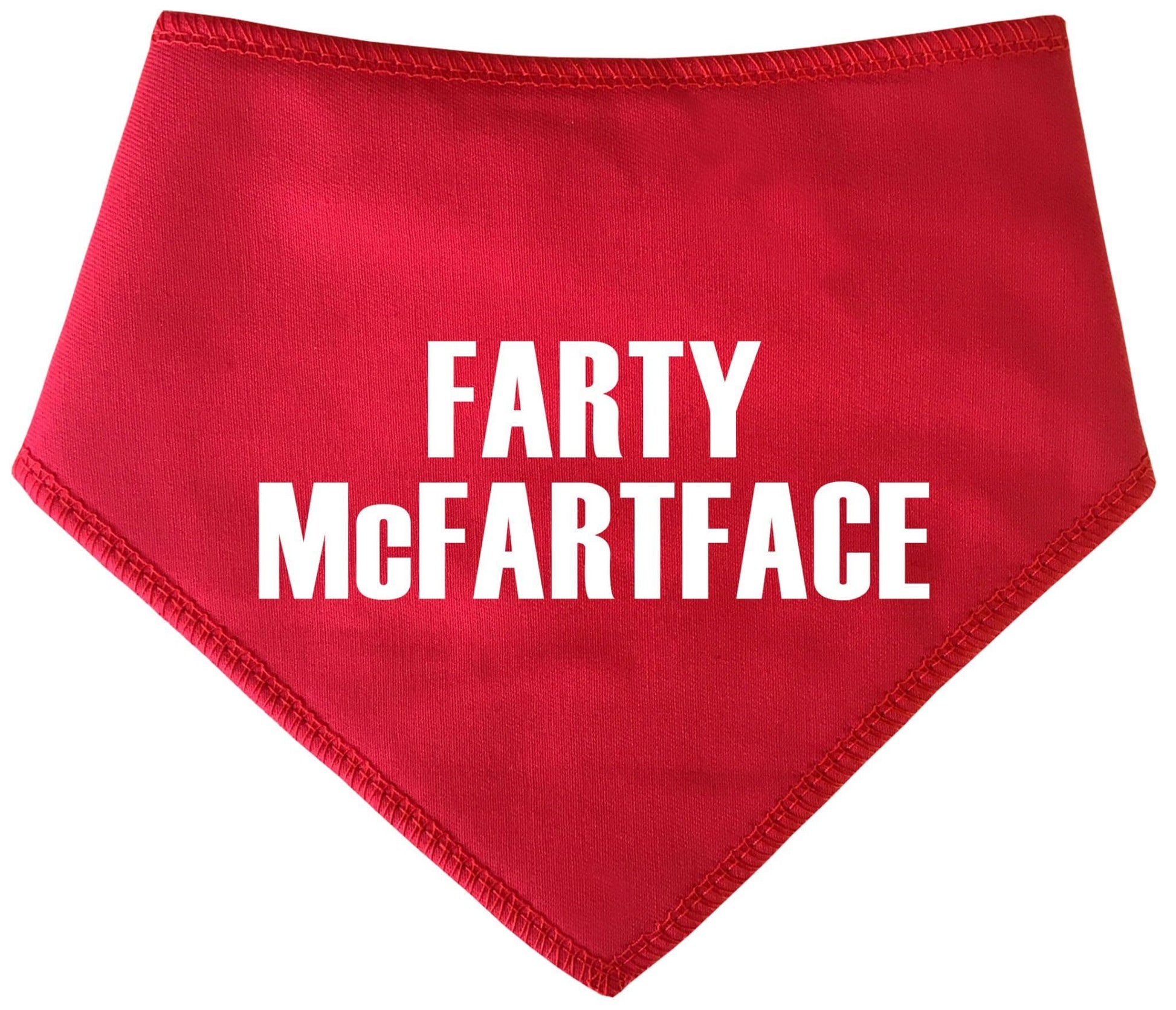 'Farty McFartface' Dog Bandana