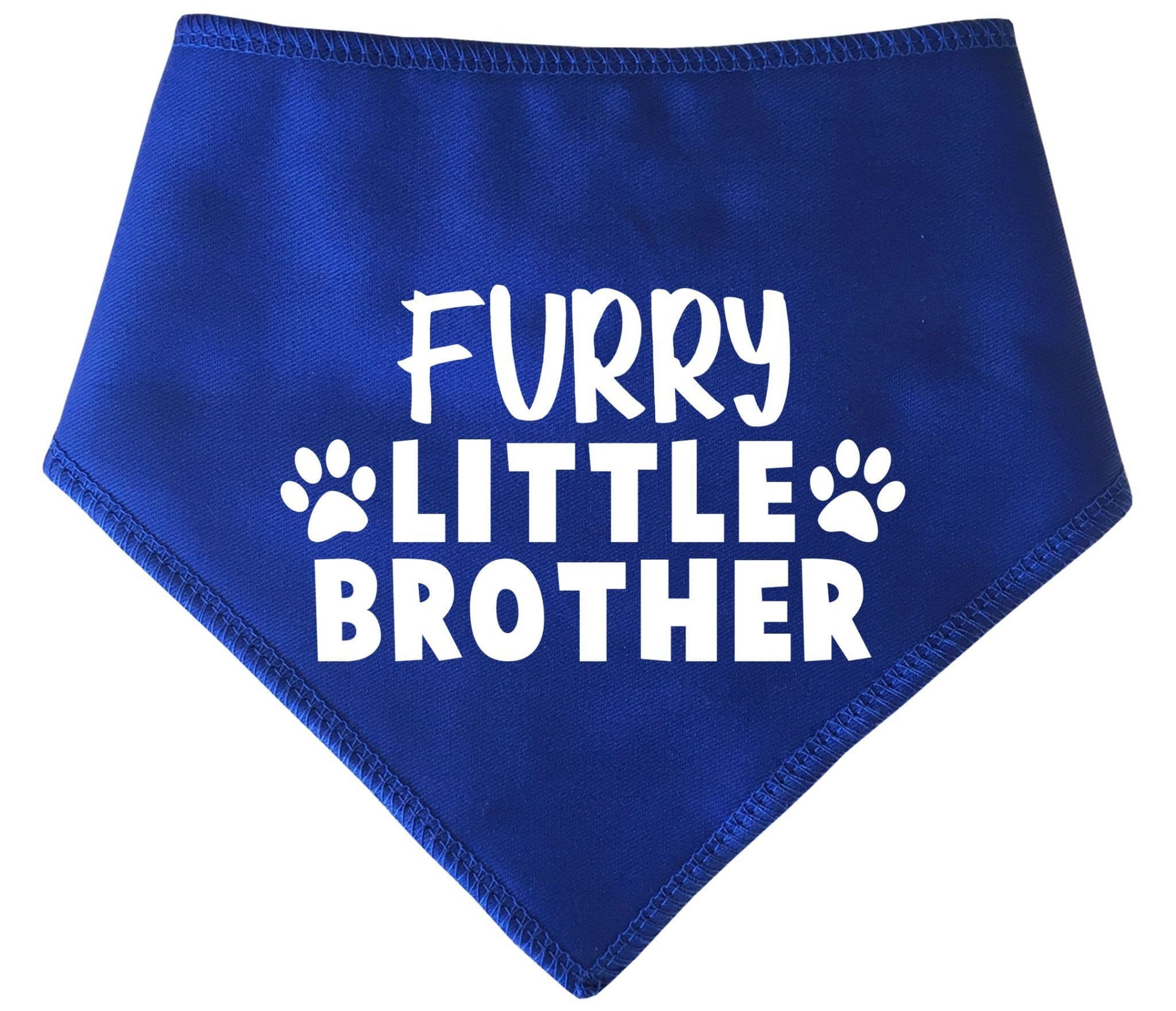 'Furry Little Brother' Fur Family Dog Bandana