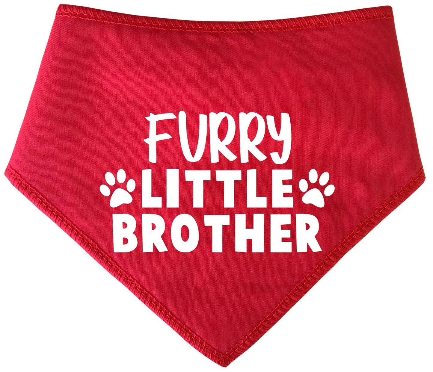 'Furry Little Brother' Fur Family Dog Bandana