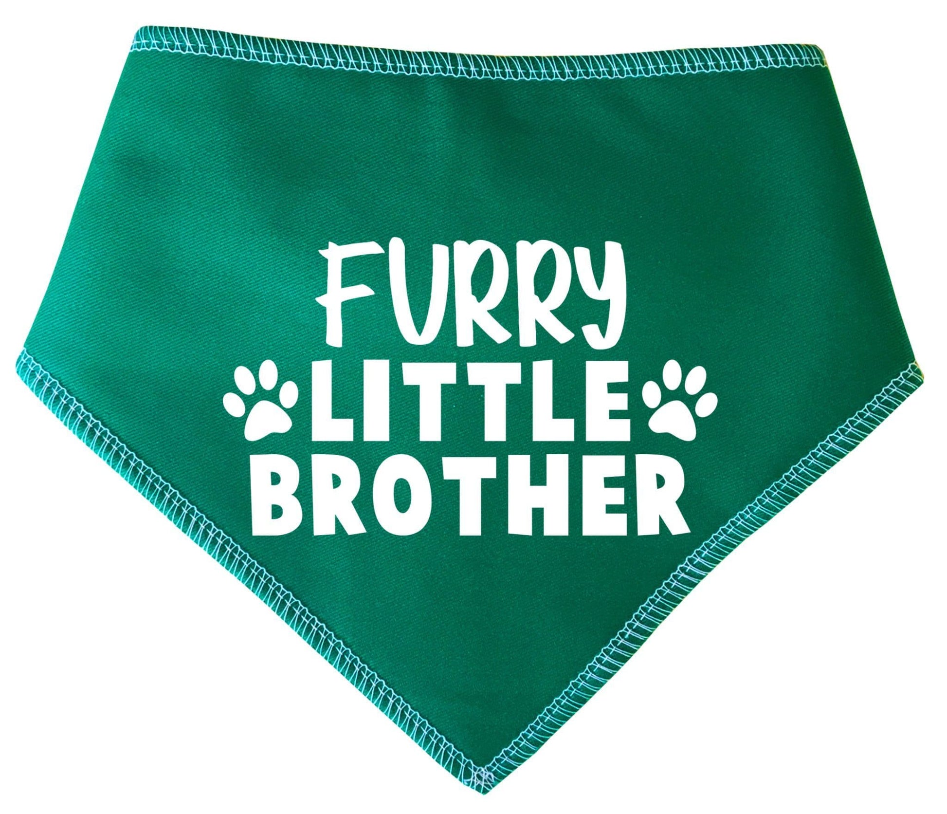 'Furry Little Brother' Fur Family Dog Bandana
