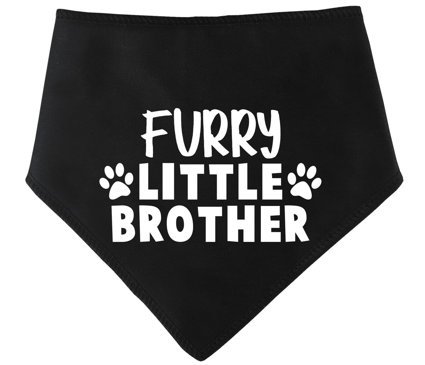 Furry Little Brother Dog Bandana