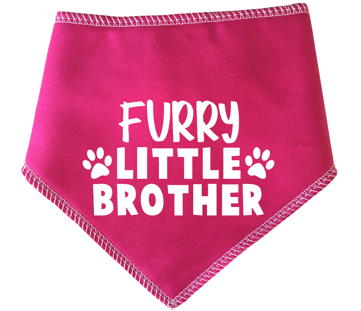 Furry Little Brother Dog Bandana