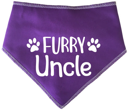 Furry Uncle Dog Bandana