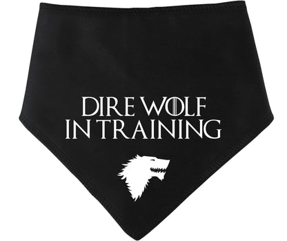 Game of Thrones 'Dire Wolf In Training' Dog Bandana