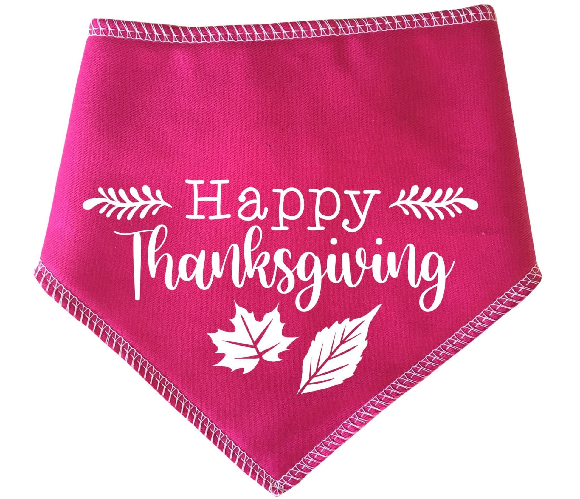 'Happy Thanksgiving' Thanksgiving Dog Bandana