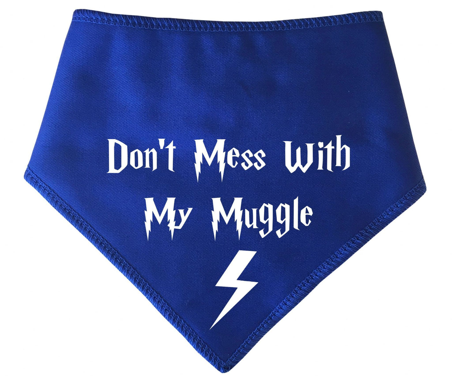 Harry Potter 'Don't Mess With My Muggle' Dog Bandana