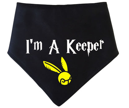 Harry Potter 'I'm a Keeper' Dog Bandana