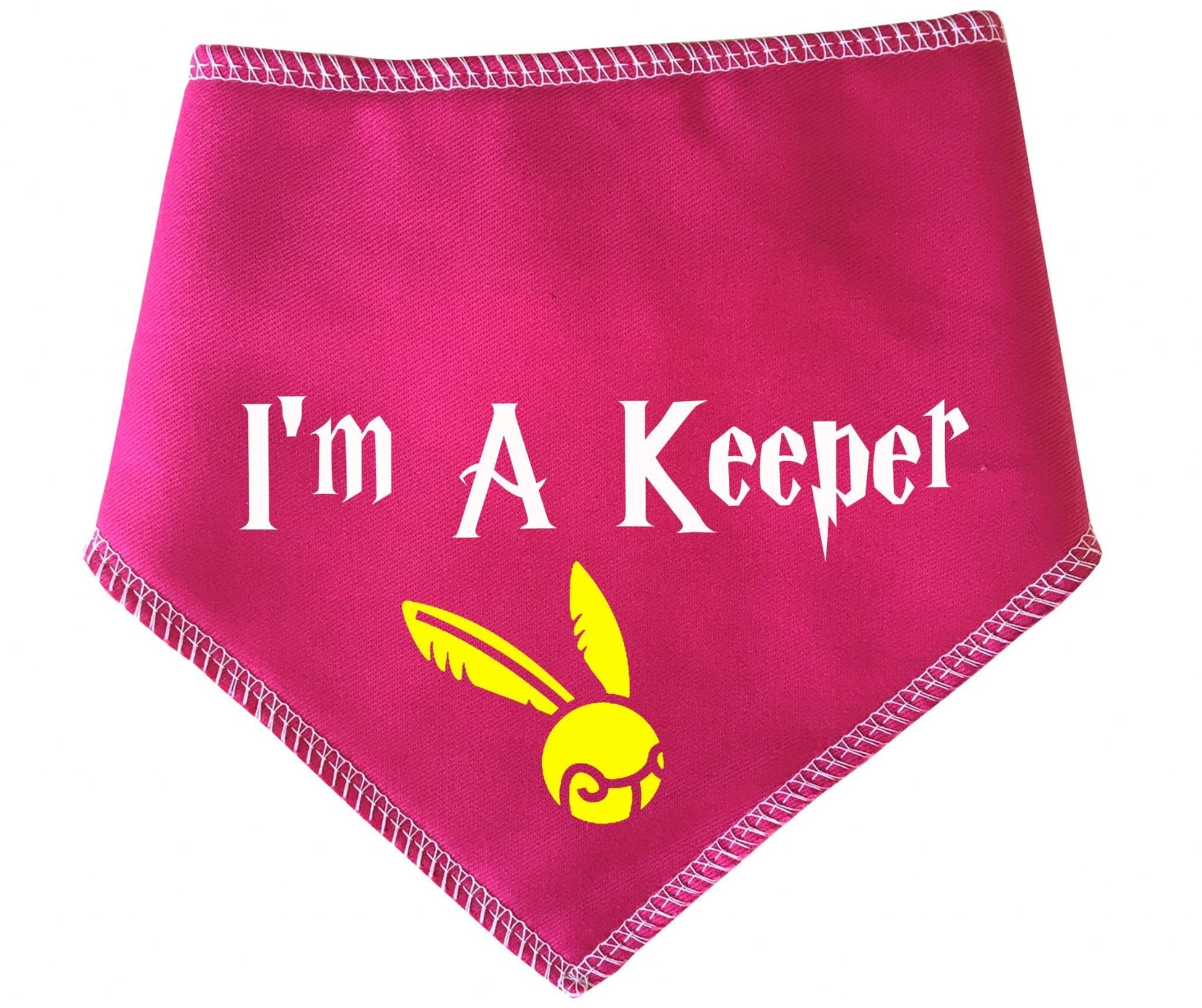 Harry Potter 'I'm a Keeper' Dog Bandana