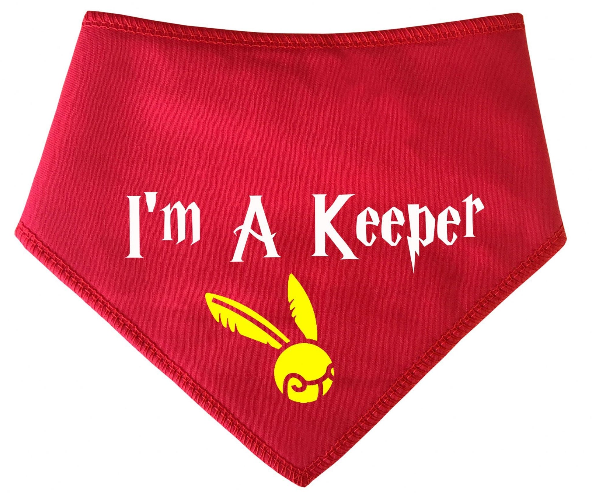 Harry Potter 'I'm a Keeper' Dog Bandana