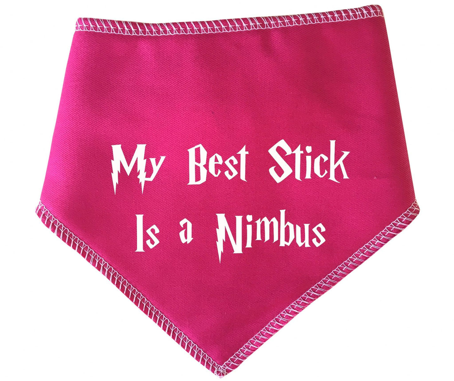 Harry Potter 'My Best Stick Is A Nimbus' Dog Bandana