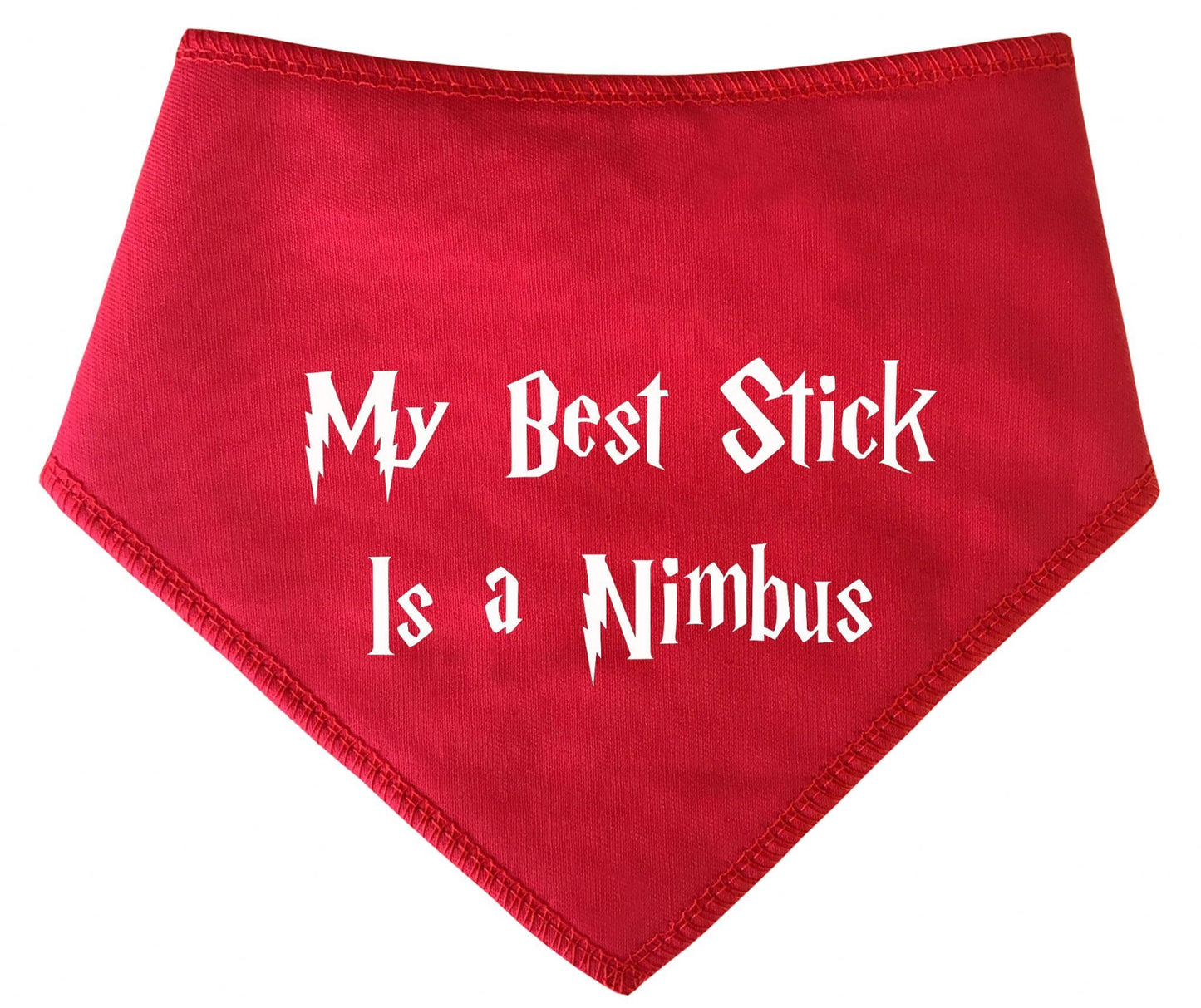 Harry Potter 'My Best Stick Is A Nimbus' Dog Bandana