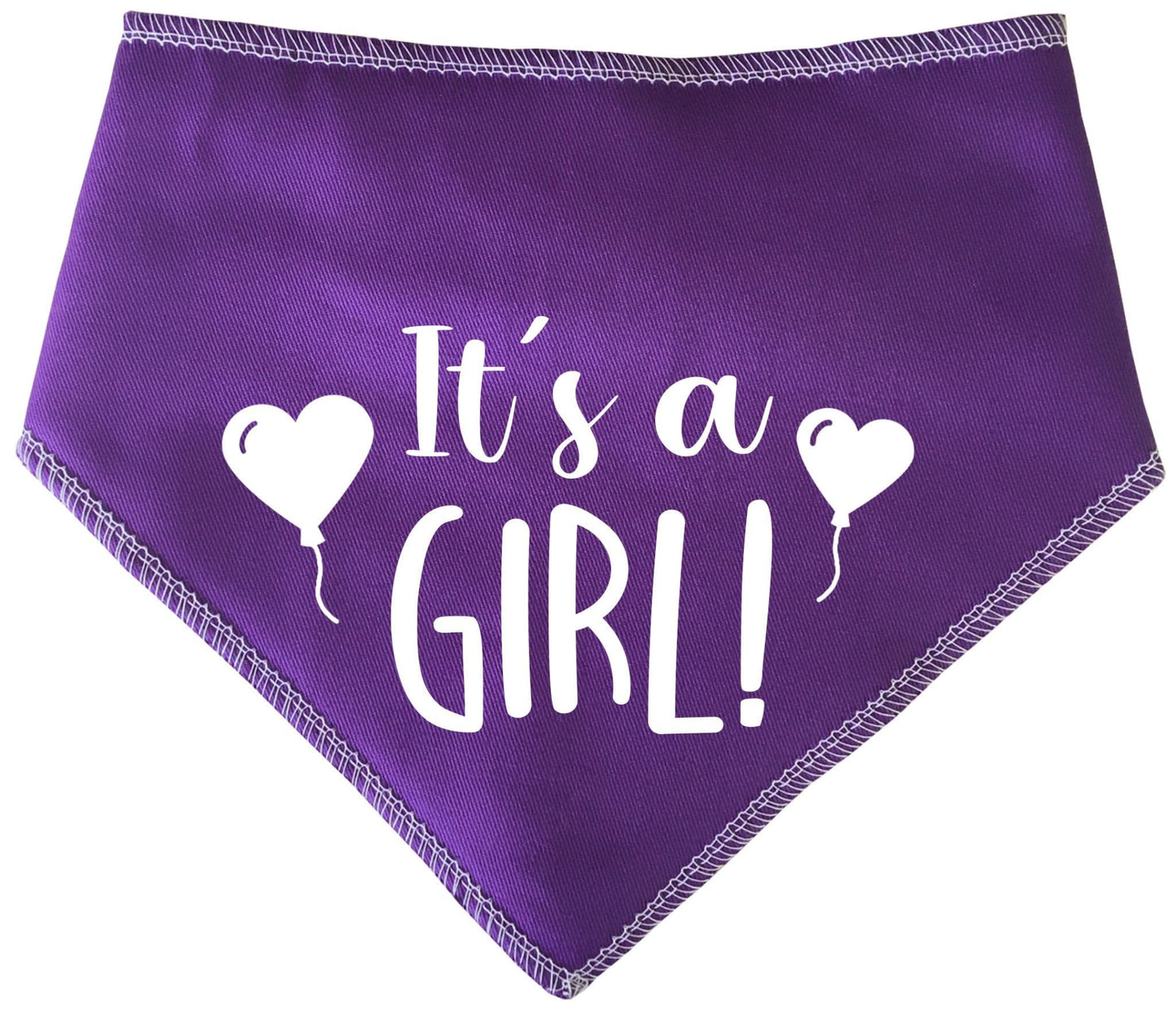 'It's a Girl' Fur Family Dog Bandana