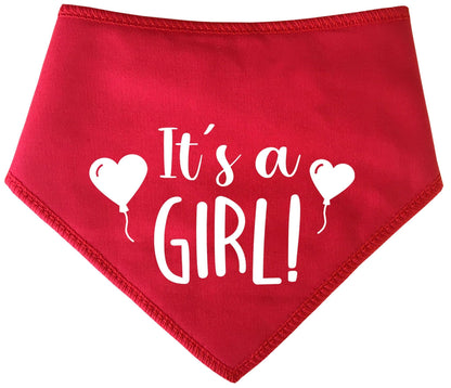 'It's a Girl' Fur Family Dog Bandana