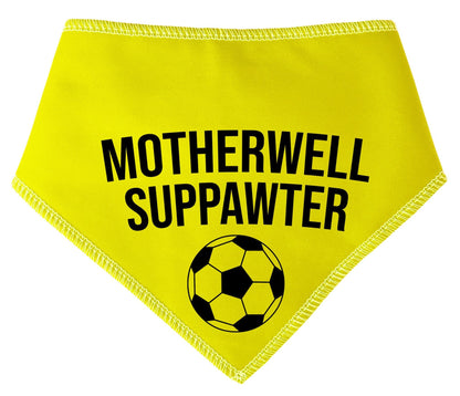 Motherwell Suppawter With Football Dog Bandana