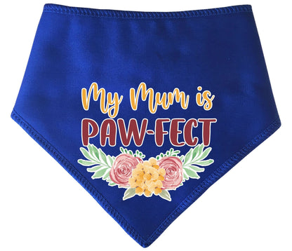 My Mum Is Pawfect  Mother's Day Dog Bandana