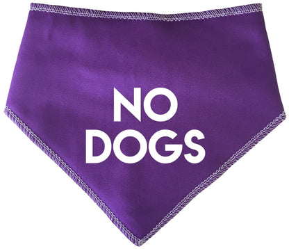 'No Dogs' Alert Dog Bandana