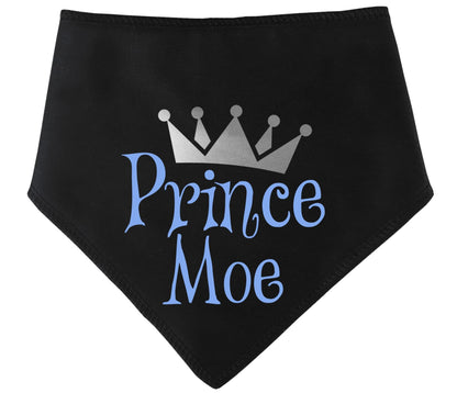 Personalised Prince Dog Bandana