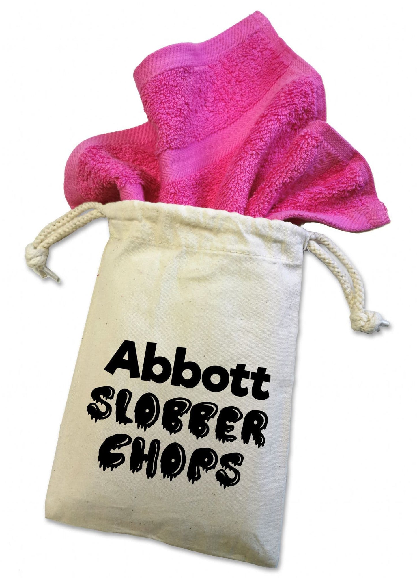 Personalised 'Slobber Chops' Dog Face Cloth For Doggy Dribbles