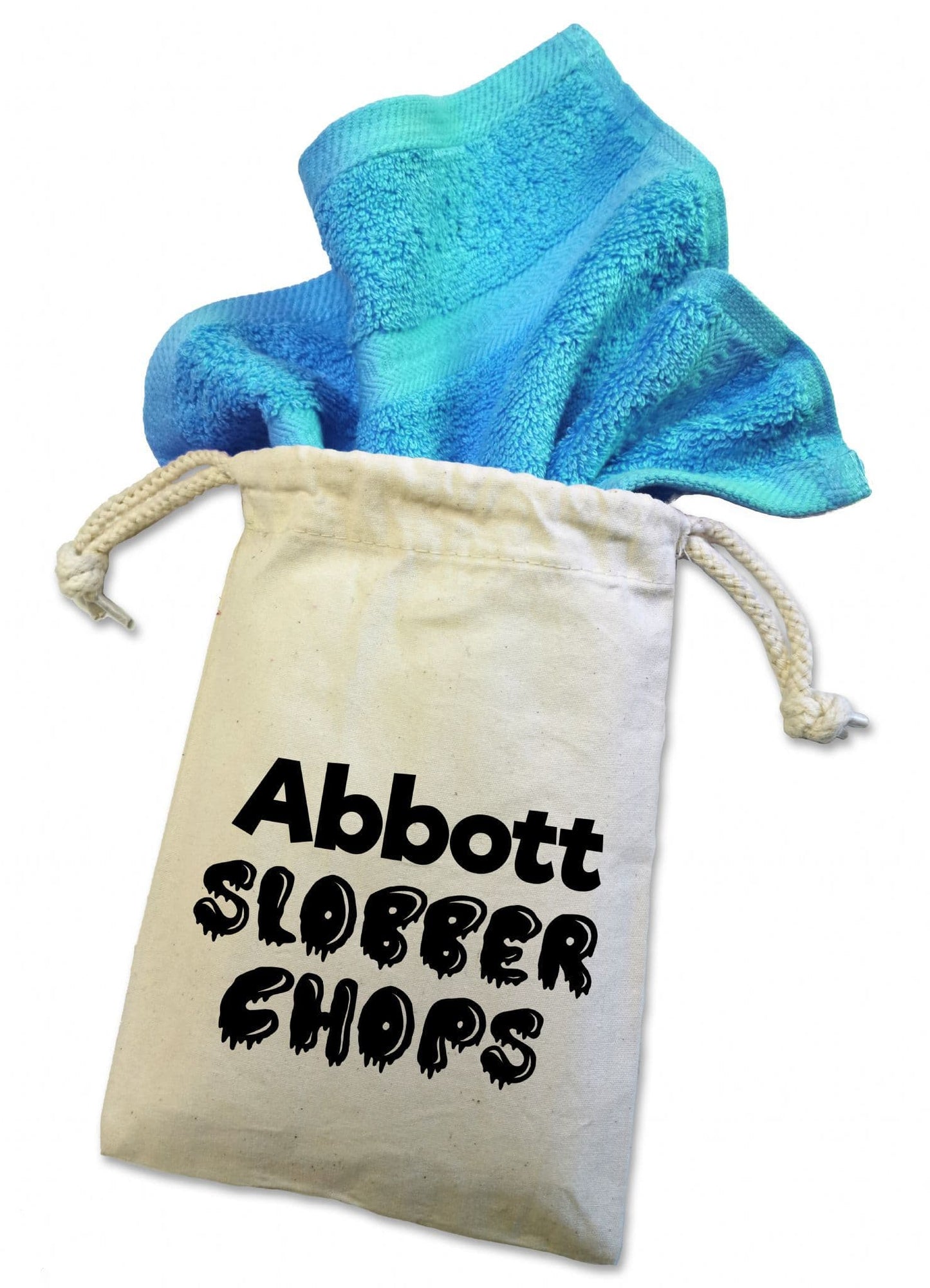 Personalised 'Slobber Chops' Dog Face Cloth For Doggy Dribbles