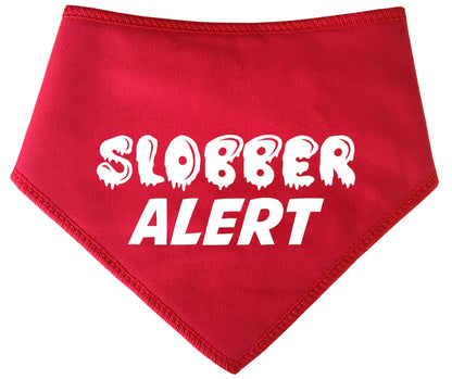 'Slobber Alert' Dog Bandana