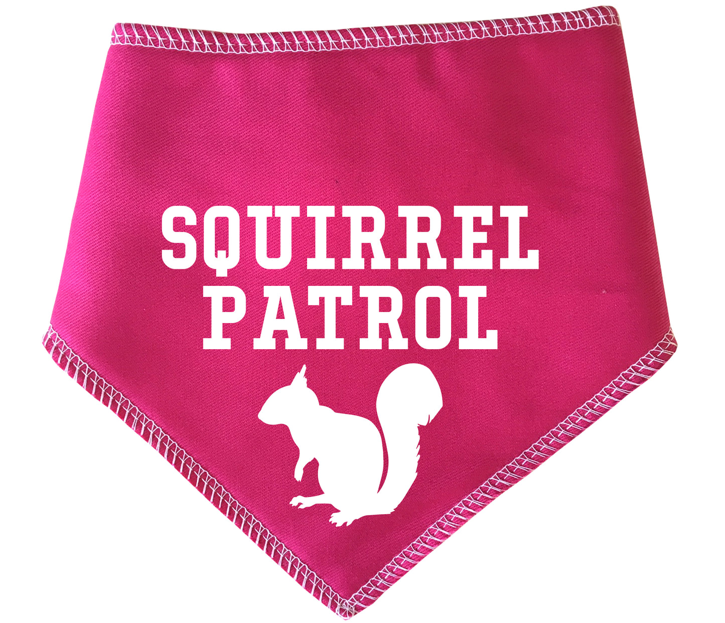Squirrel Patrol Dog Bandana