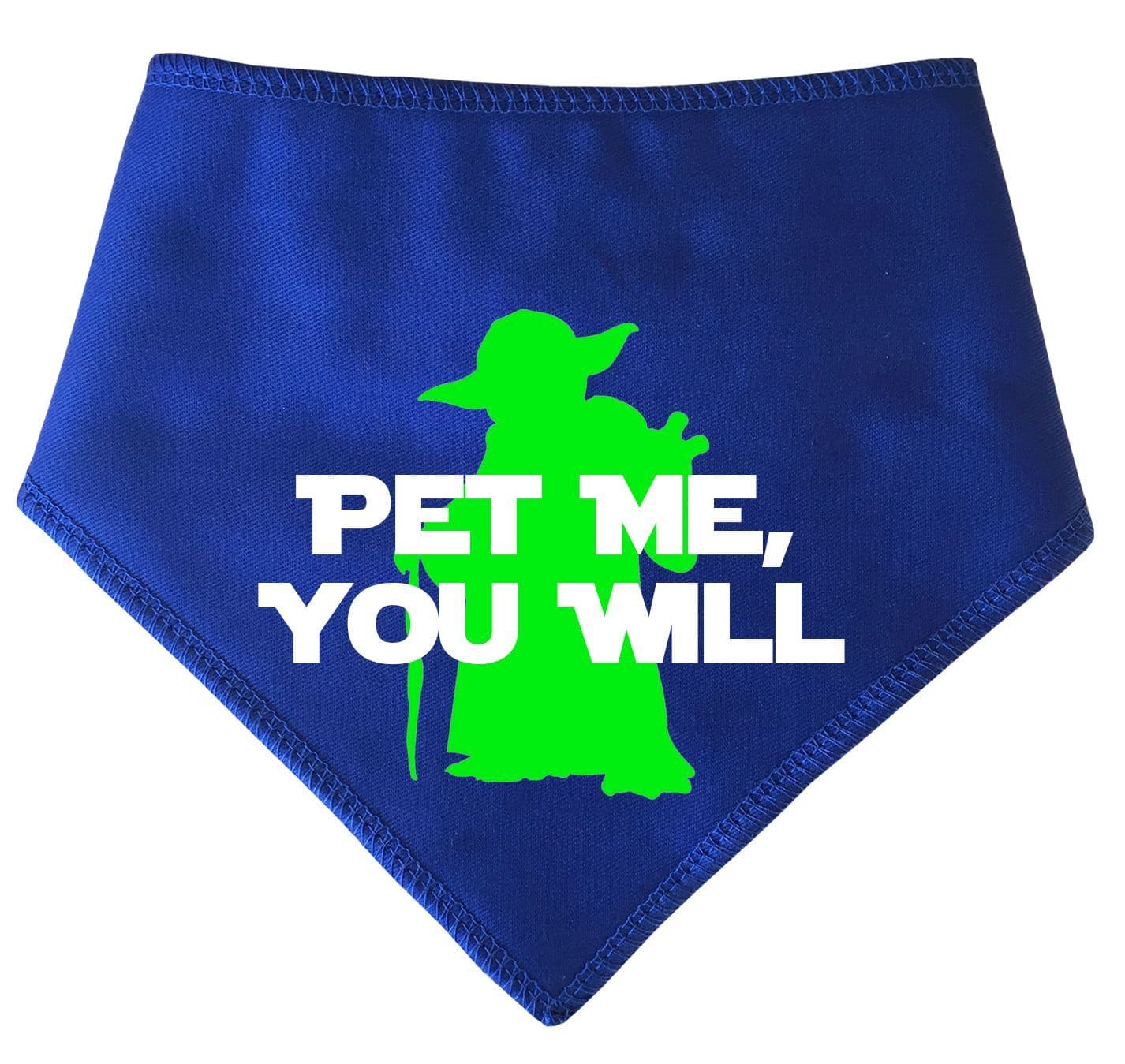 Star Wars Yoda 'Pet Me You Will' Dog Bandana