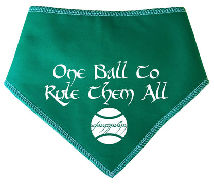 The Lord of the Rings 'One Ball To Rule Them All' Dog Bandana