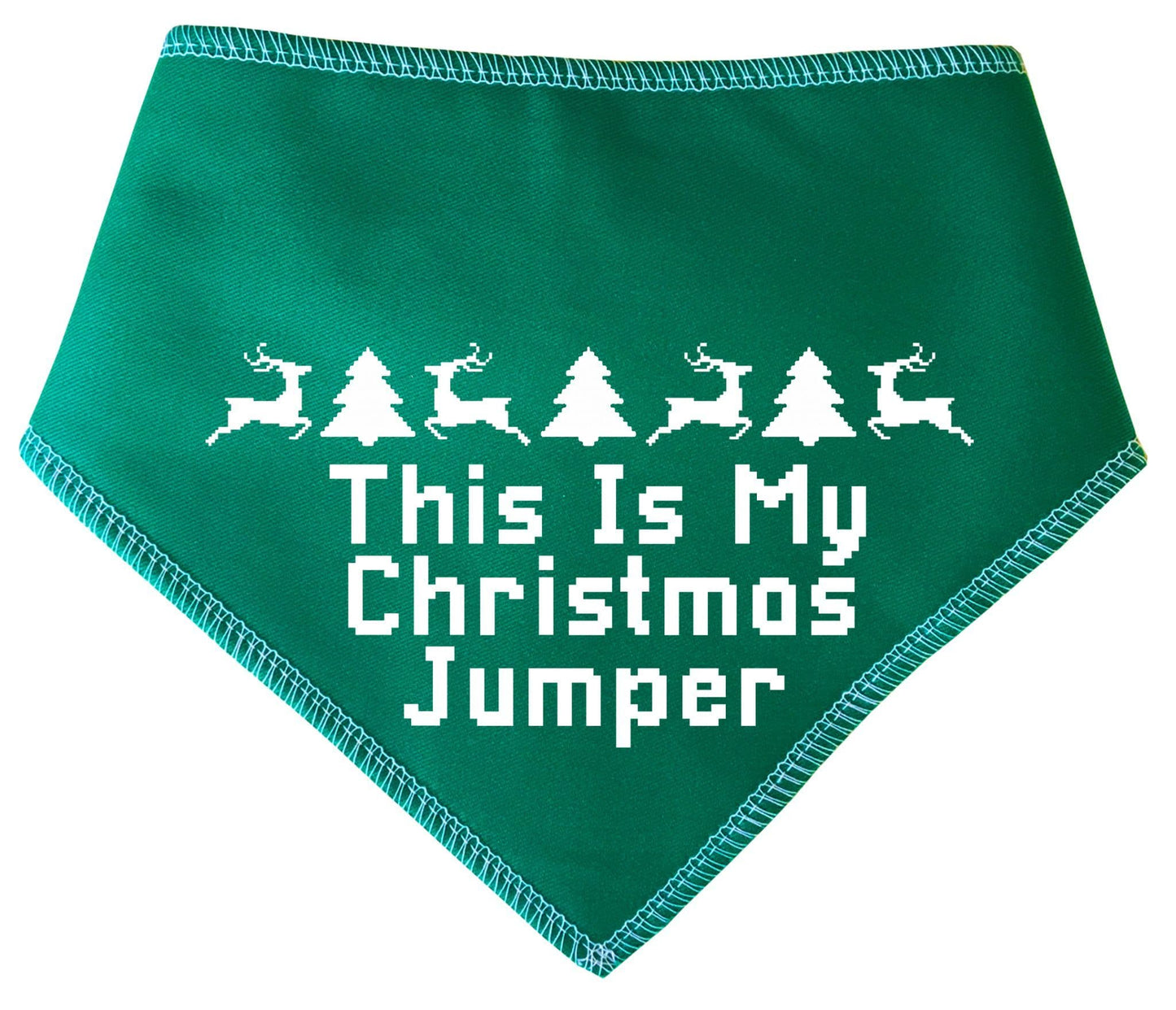 'This Is My Christmas Jumper' Christmas Dog Bandana