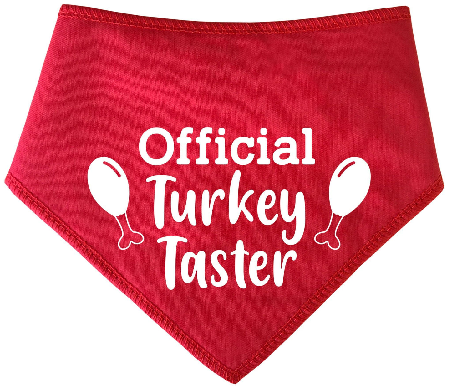 'Turkey Taster' Thanksgiving Dog Bandana