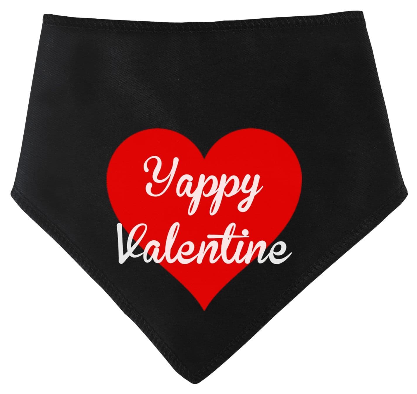 Yappy Valentine' Valentine's Day Dog Bandana